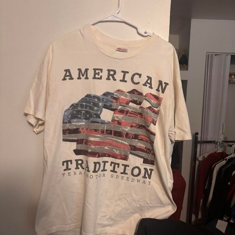 Hanes Vintage shirt racing